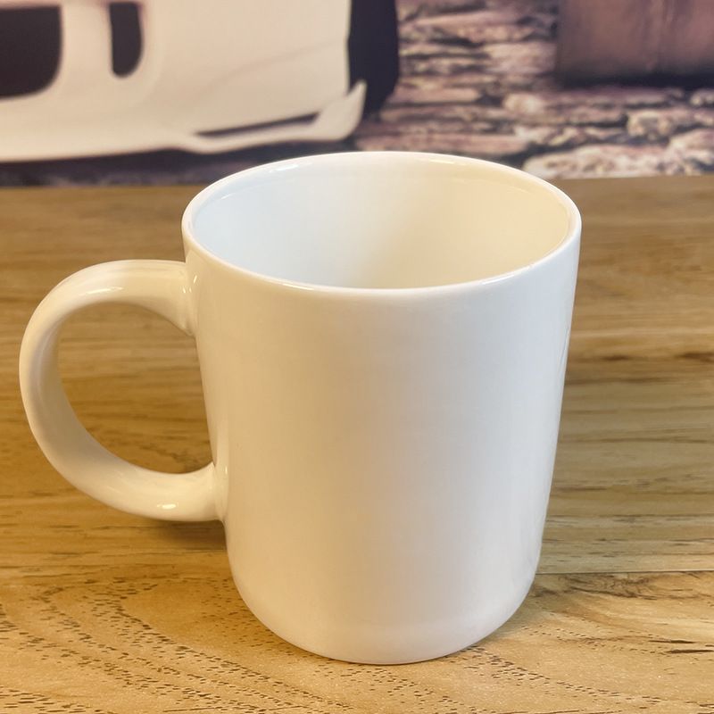 Middle Creative Ceramic Water Relief Design Finger Coffee Cup Large Capacity Office Mug_voghion.com