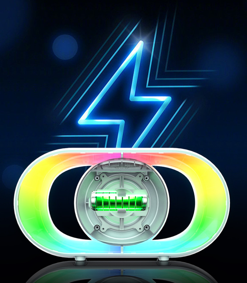 Cross-Border New U8 Cool Outdoor Camping Desktop Atmosphere Night Bluetooth Portable RGB Light Small Speaker_voghion.com