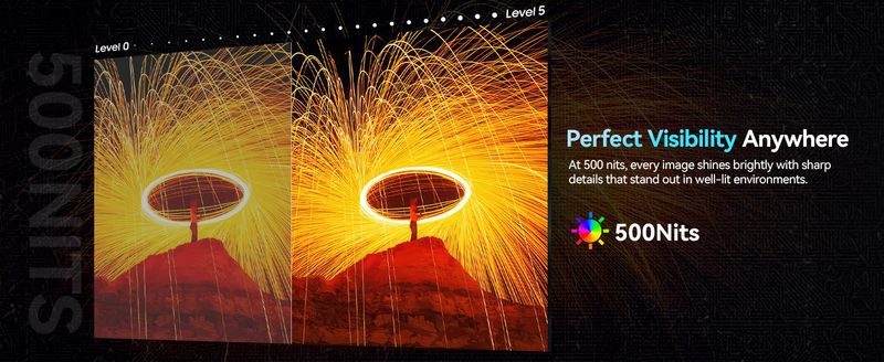 UPERFECT 3K OLED Monitor portatile per laptop da 16" 120Hz Monitor da gioco 100% DCI-P3 HDR USB C HDMI Schermo esterno per PC_voghion.com
