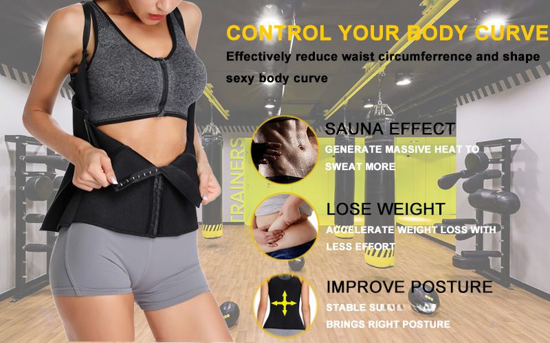 Pancia da donna transfrontaliera Body Palace, tessuto riccio in neoprene, triplo tessuto, gilet modellante_voghion.com
