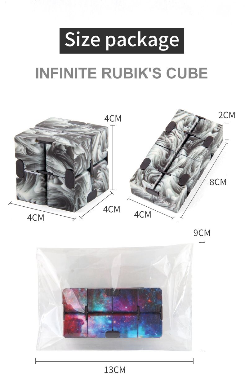 Giocattoli antistress Cubo di decompressione di Halloween all'ingrosso Cubo infinito per bambini Regalo di Natale Giocattolo di decompressione_voghion.com