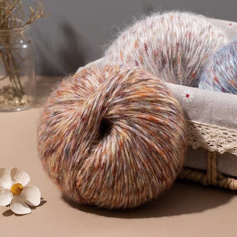 Star mohair 50g gruppe tyk stang nåletråd DIY håndstrikket krog hat tørklæde frakke tråd_voghion.com