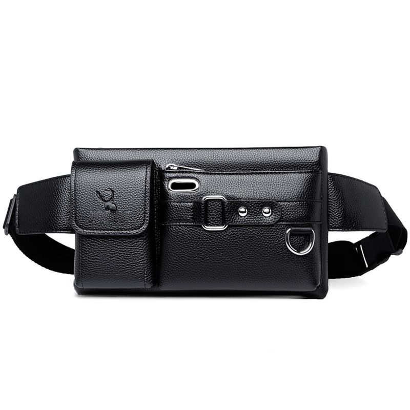Retro Leder für Damen und Herren, Hüfttasche, Gürteltasche_voghion.com