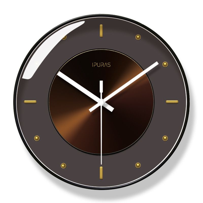Yipula 7075 Luxury Living Room Modern Simple Elegant Creative Home Wall Clock_voghion.com