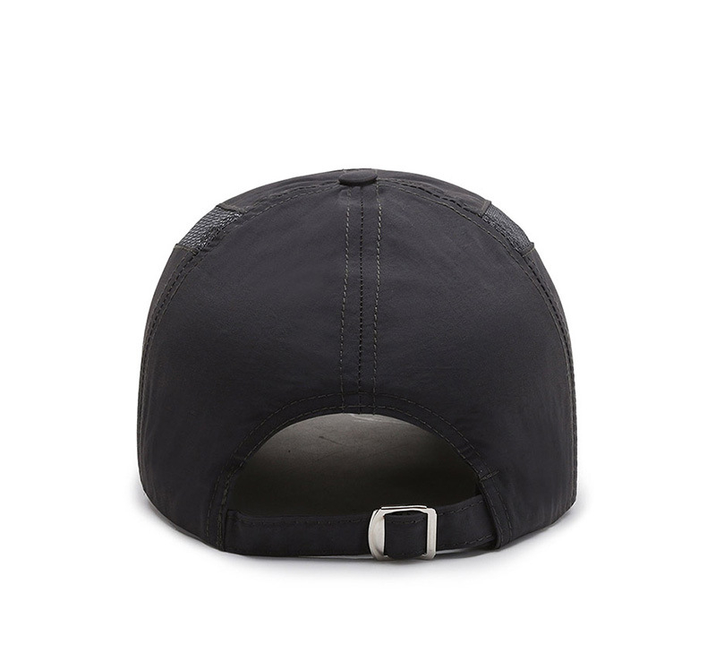 New Spring Summer Men Baseball Caps Male Breathable Mesh Snapback Hats Black Sport Dad Fishing Hats Cap For Men_voghion.com