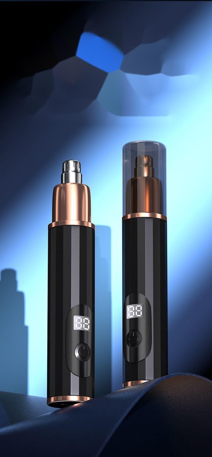 Jiamite Trimmer für Männer, elektrischer tragbarer Haarrasierer, Vierklingenschere, Nasenlochreiniger für Männer_voghion.com