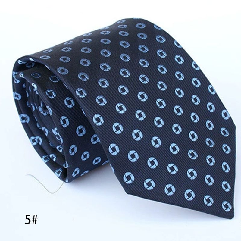 Cravatta da uomo nuova in jacquard fatto a mano con motivo a righe tinta unita 8C Arrow_voghion.com