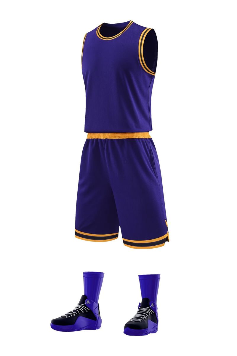 Costum de baschet live, uniformă de echipă de competiție pentru studenți, sporturi de vară imprimate pentru bărbați, cu uscare rapidă, maiou, antrenament_voghion.com