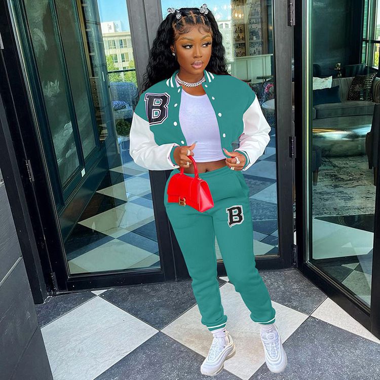 Frauen Print Netzwerk Rot Mode Hosen Casual Jogginghose_voghion.com