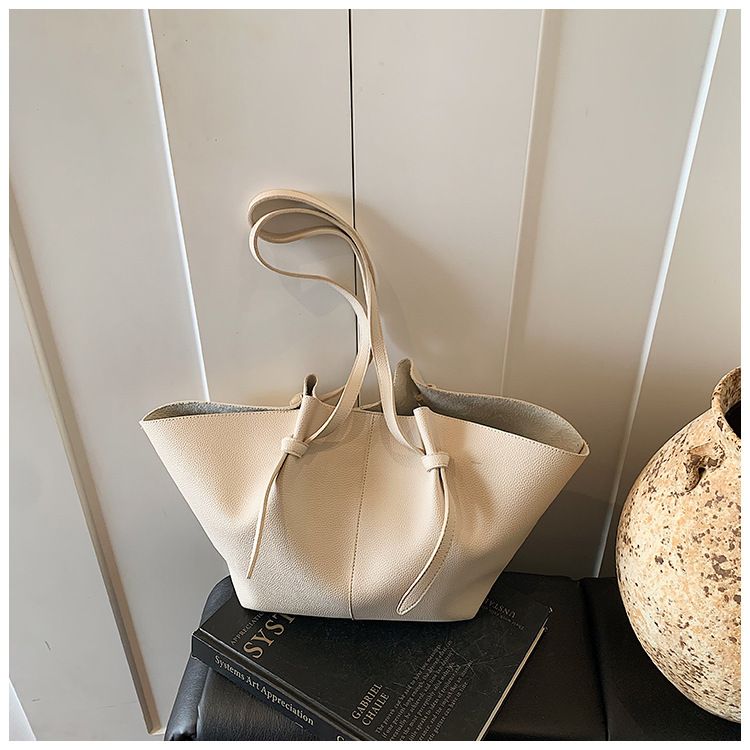Women's Fashion Tote Bag With Wings Design - Large Capacity Shoulder Bag For Work & Daily Use - Soft PU Leather - Stylish & Versatile_voghion.com