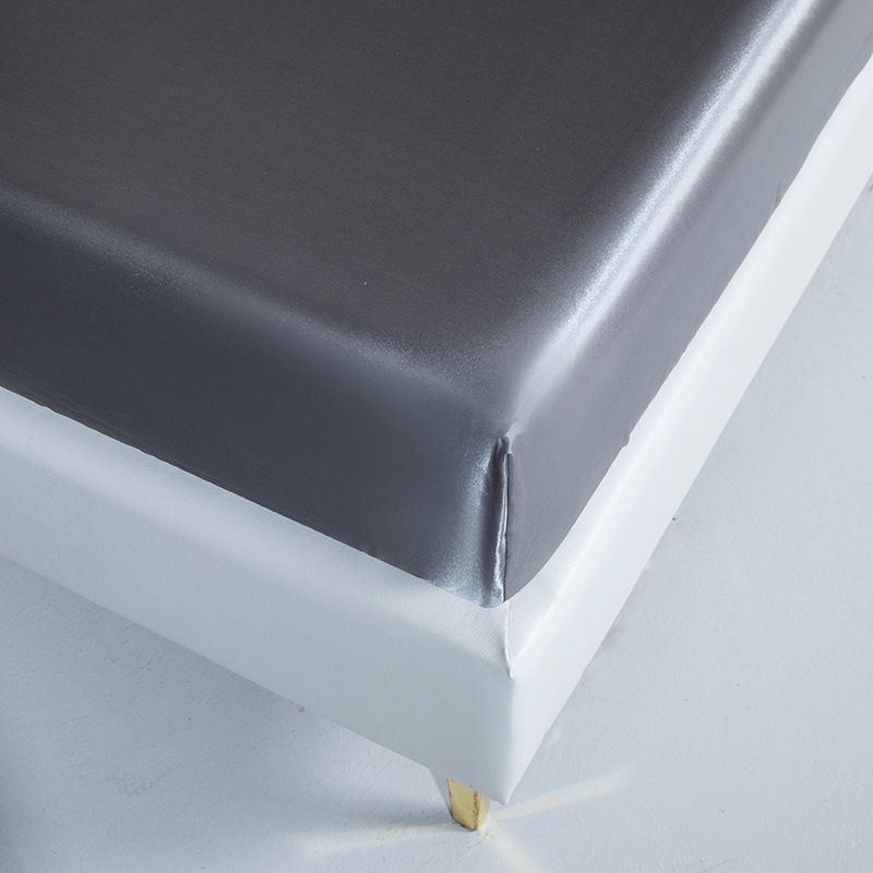 Protège-matelas d'été en satin soyeux et lavable - 1 pièce_voghion.com