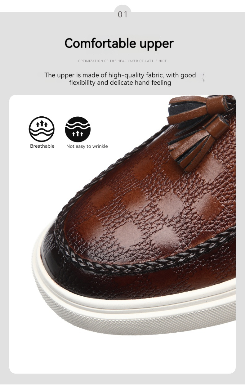 Doudou For Men 2023 New Summer Breathable Lefu One Step Lazy Shoes, Korean Versatile Casual Shoes_voghion.com