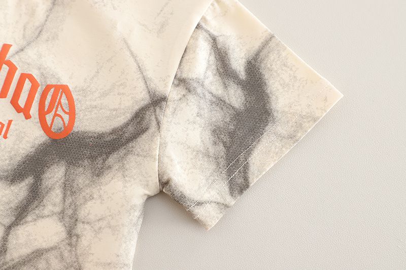 Ropa para niños, trajes de verano para niños, ropa de verano para bebés, trajes de dos piezas de manga corta y estilo urbano._voghion.com