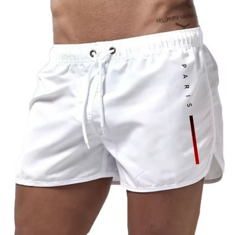 Men's Quick-Dry Running Shorts With Multiple Pockets - Lightweight Polyester Athletic Shorts For Gym, Beach Outdoor Sports (Multiple Colors )_voghion.com