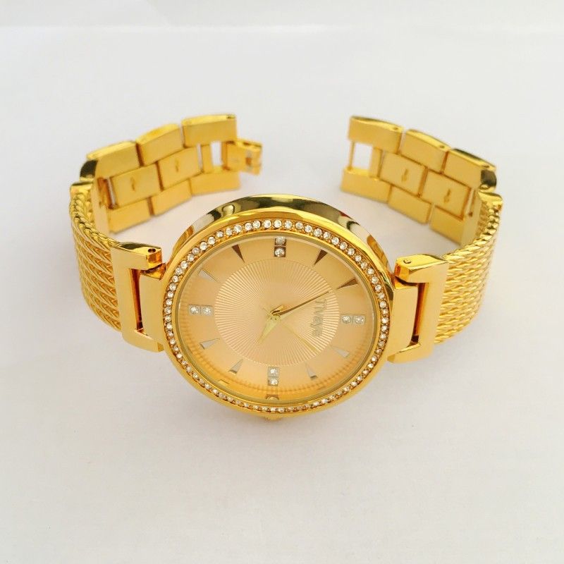 Vietnam Sand Kuaishou Armbanduhr für Männer und Frauen, tragbare, lebenslang wasserdichte, langlebige Golduhr_voghion.com