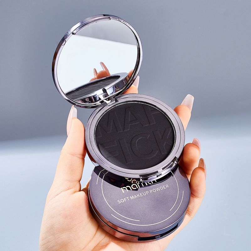 Puder MAFFICK Weiches Make-up-Puder für den Haaransatz, lang anhaltendes Make-up mit doppeltem Zweck, Ölkontrolle und kein Make-up_voghion.com