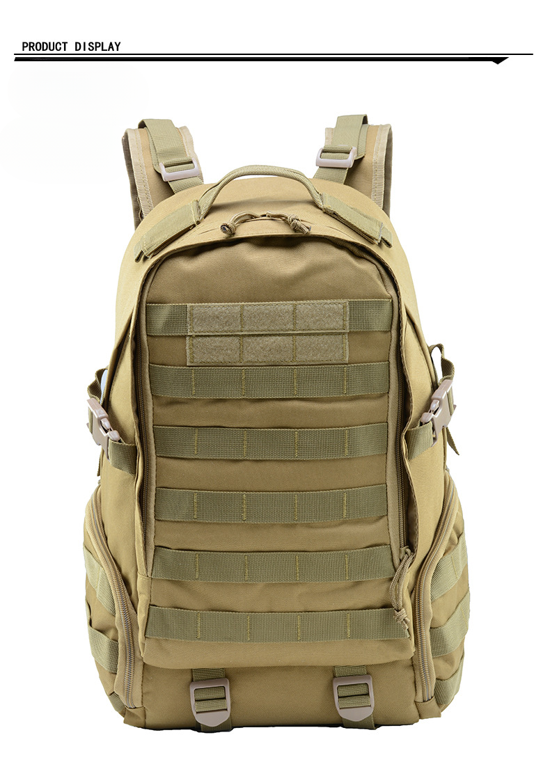 Mochila multifuncional para deportes al aire libre para hombres y mujeres, camuflaje militar, táctica, impermeable, para senderismo y acampada._voghion.com
