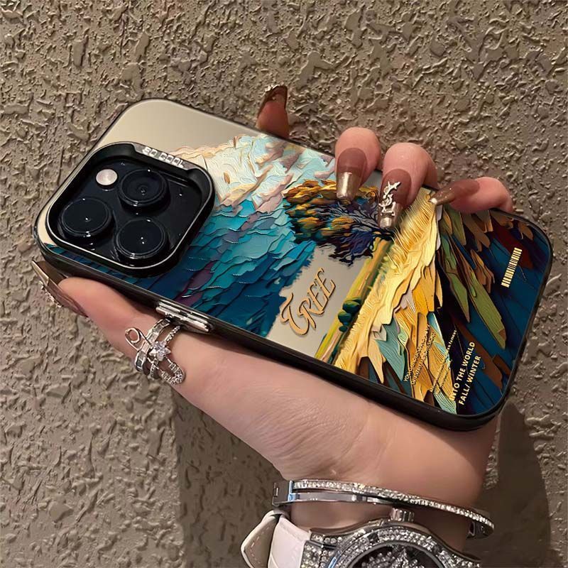 Oil Painting Rice Field Suitable For Samsung Galaxy S30 Phone Case S24/S23/S22/S21/S20 Ultra_voghion.com