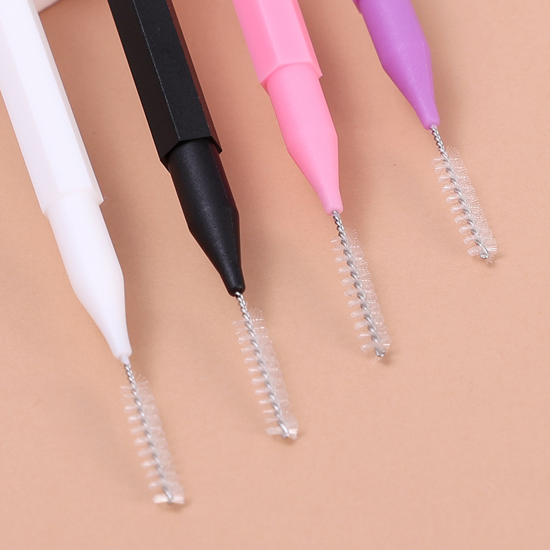 Dauerwellenpinsel Braun 10 Stück/Set Mini-Augenbrauen-Lifting-Pinsel Schönheits-Make-up-Pinsel_voghion.com