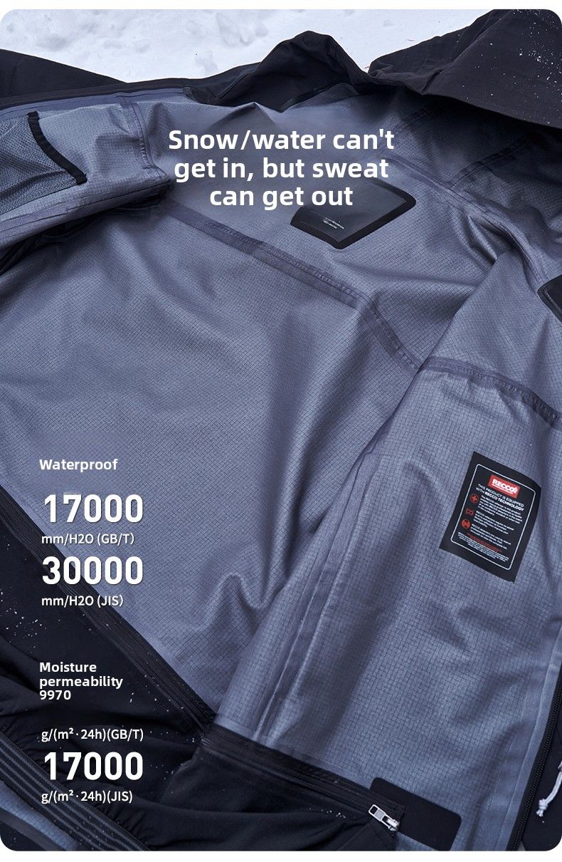 Snowboarding Jacket Women 2025 New Men's Professional 3L Waterproof Snow Snowproof Coat Top For Autumn And Winter_voghion.com