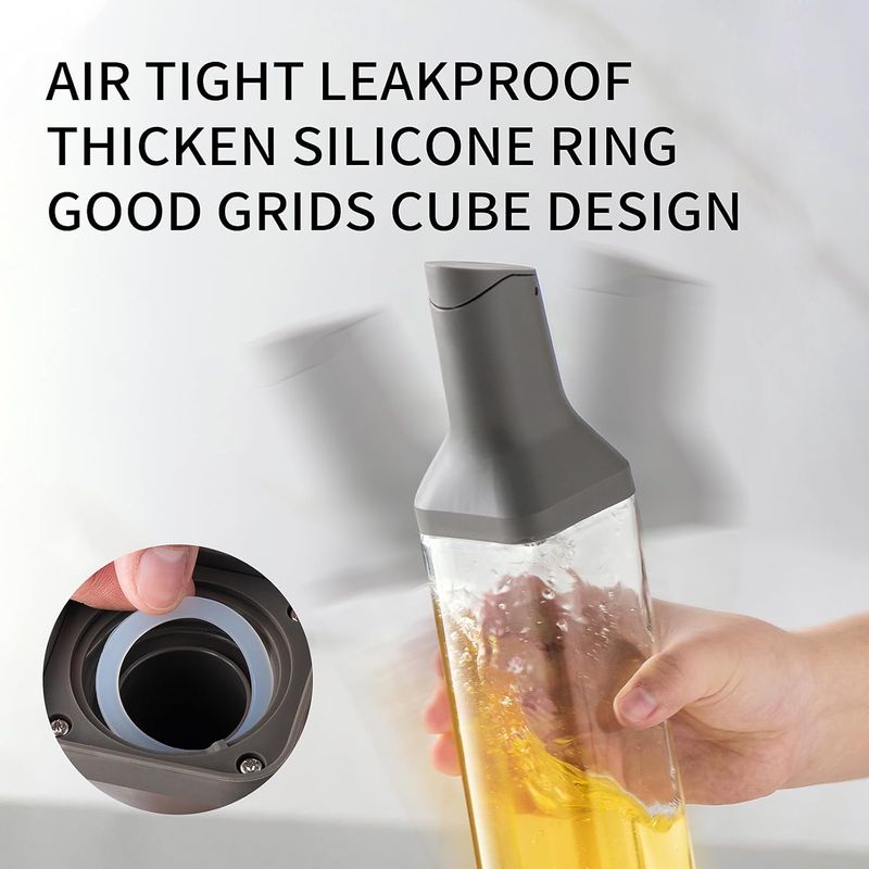 Bouteille d'huile à gravité RYYD - 450 ml anti-fuite|Cuisine gastronomique_voghion.com