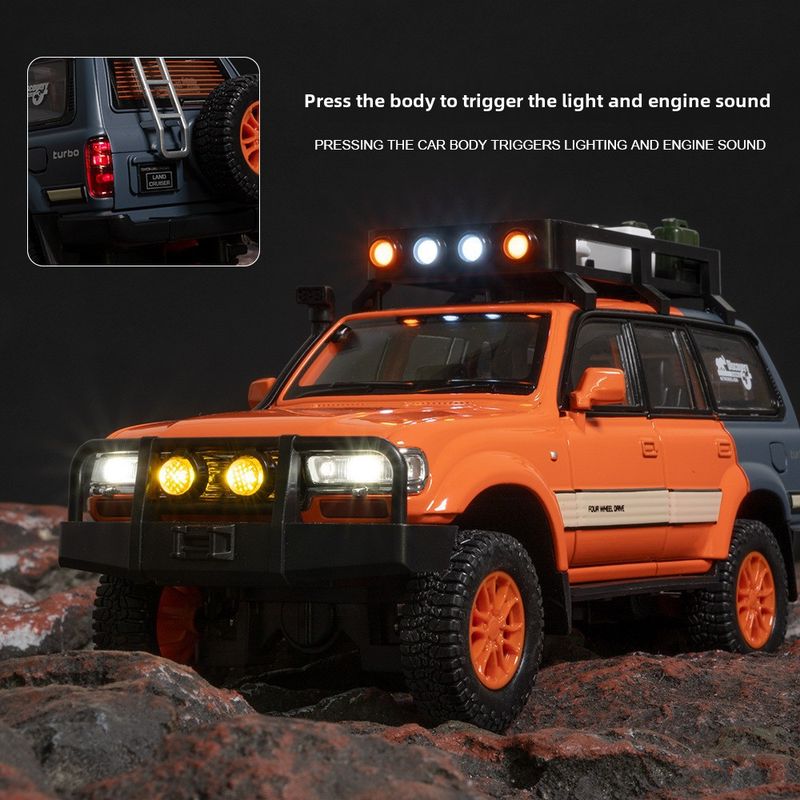 High-Quality Alloy Toyota Land Cruiser LC80 Model_voghion.com