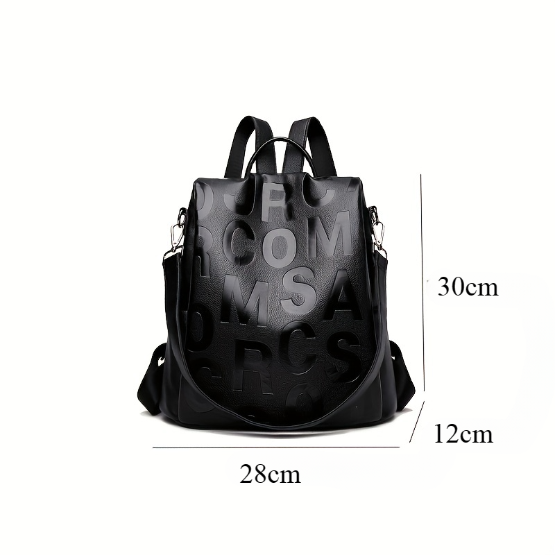 Modische, wasserdichte und diebstahlsichere Geldbörse, modische Schultasche mit großem Fassungsvermögen, Freizeit-Reiserucksack für Damen_voghion.com