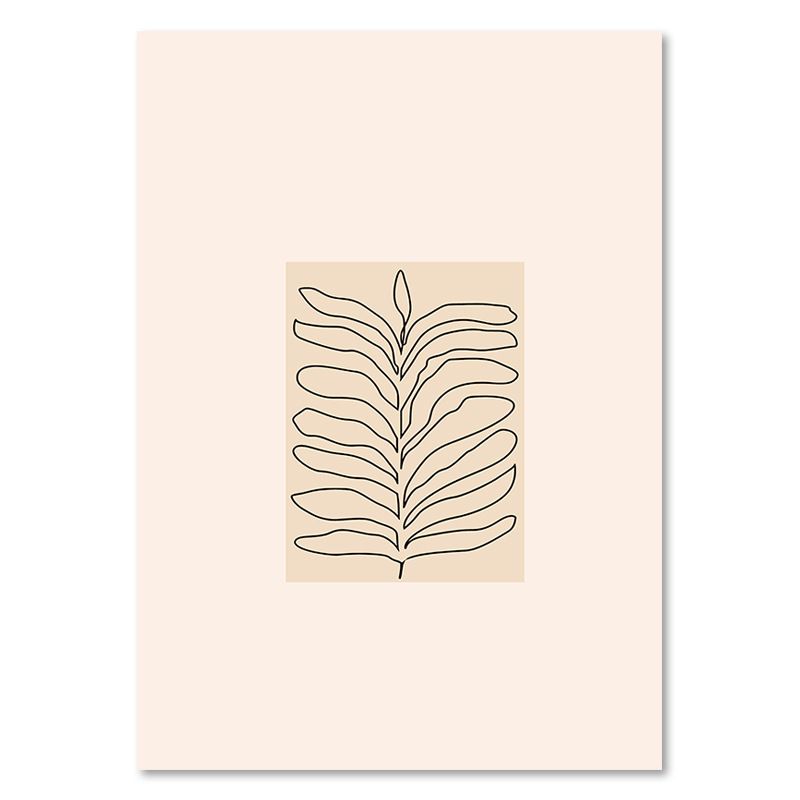 Artistic Abstract Decorative Simple Modern Living Room Geometric Background Canvas Nordic Morandi Color Poster Painting_voghion.com