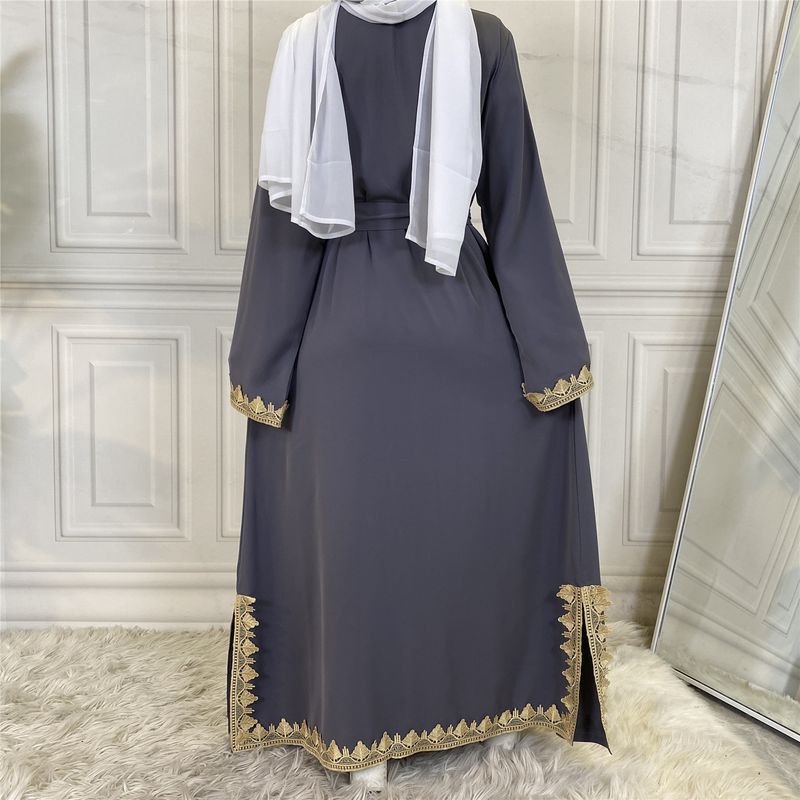 Turkey Kaften Hijab Muslim Prayer Clothes Pure Color Caften Evening Dress Islamic Product Burka Saudi Black Abayas Women African_voghion.com