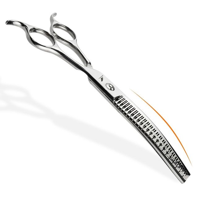 Professional Stainless Steel Dog Scissors 7 Inches By PawParty Store_voghion.com