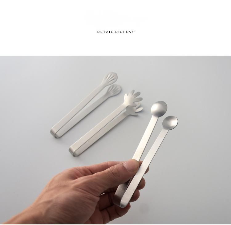Pegador de toalha nórdico de aço inoxidável para lanche de gelo, café, cubo de açúcar, fatia de limão pequena e fofa_voghion.com