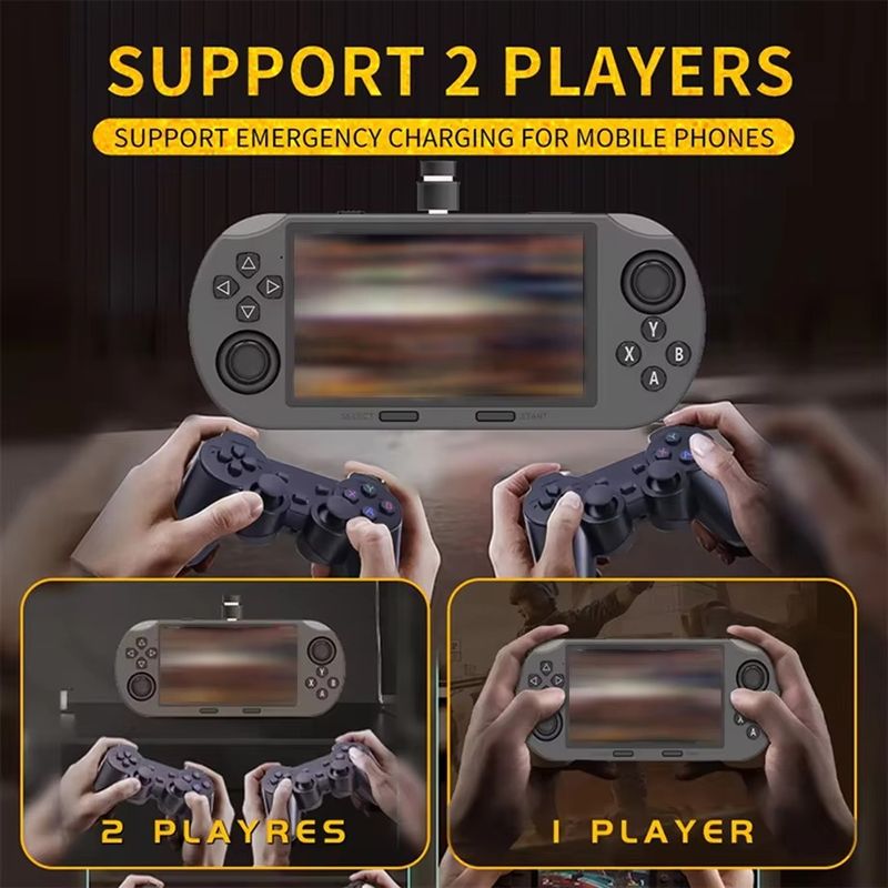 SF3000 Handheld-Gaming-IPS-Konsole 4,5-Zoll-Bildschirm OTG-Controller 20000 + Spielmusik Tragbarer Spiel-Player_voghion.com
