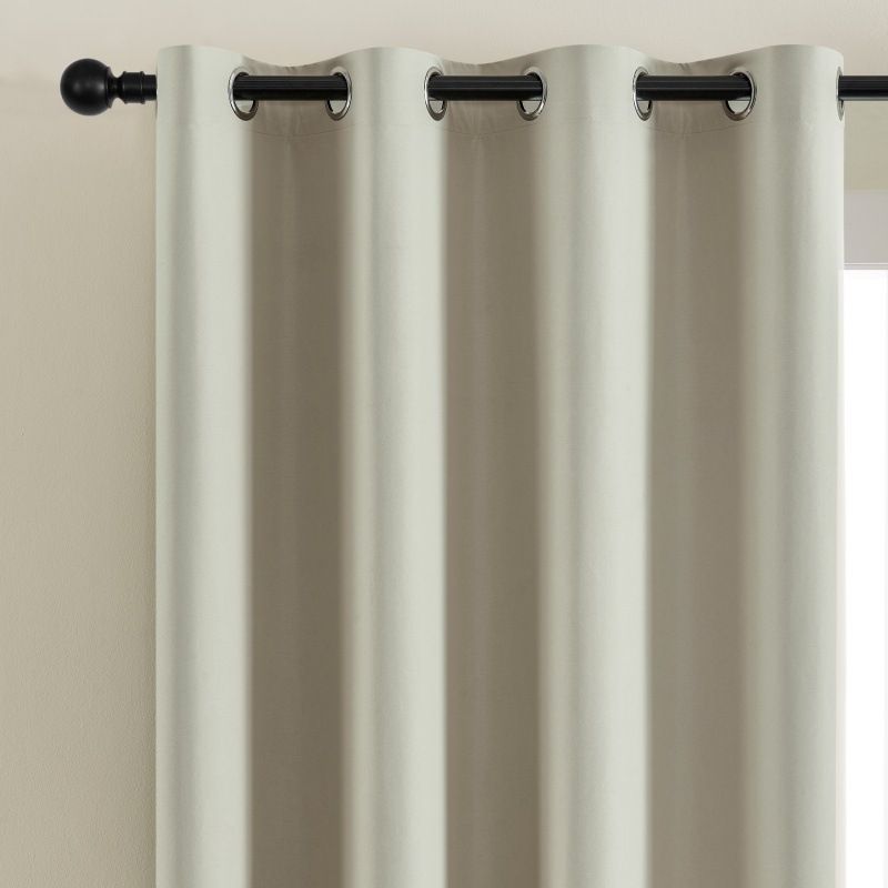 full blackout heat insulation curtains for bedroom with black lining room darkening noise reduction curtains_voghion.com