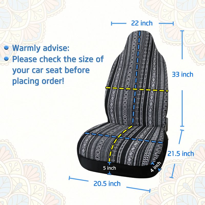 Uxcell 13 farbe Ba Eimer Vordere Abdeckung Universal Streifen Bunte Sattel Decke Sitzbezüge Protektoren Für Auto Lkw & SUV_voghion.com
