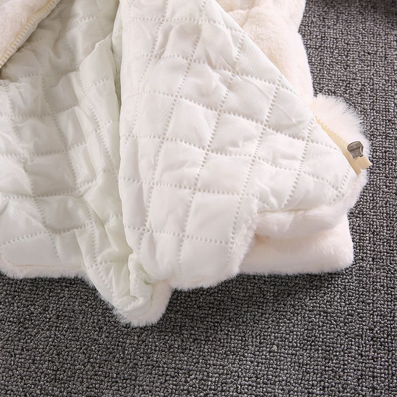 Abbigliamento per bambini Cappotto in pelliccia sintetica per bambini, spesso, taglia piccola e media, stile coreano, cappotto in pelliccia sintetica per bambine, cappotto in cotone per neonati_voghion.com