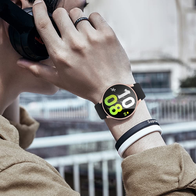 Γυαλί + Θήκη για Samsung Galaxy Watch 5/4 44mm 40mm αξεσουάρ Κάλυμμα προφυλακτήρα υπολογιστή All-Around Screen Protector Galaxy 5 pro 45mm_voghion.com