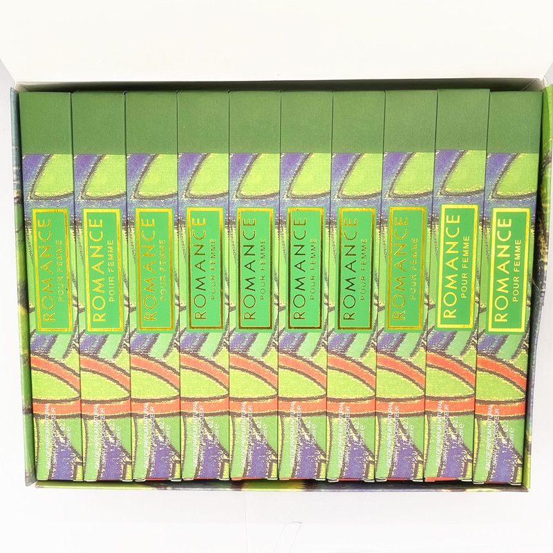 ROMANCE verde 35ml tubo de ensaio requintado Oriente Médio comércio exterior caixa de presente perfume homens mulheres árabe Europa e América_voghion.com
