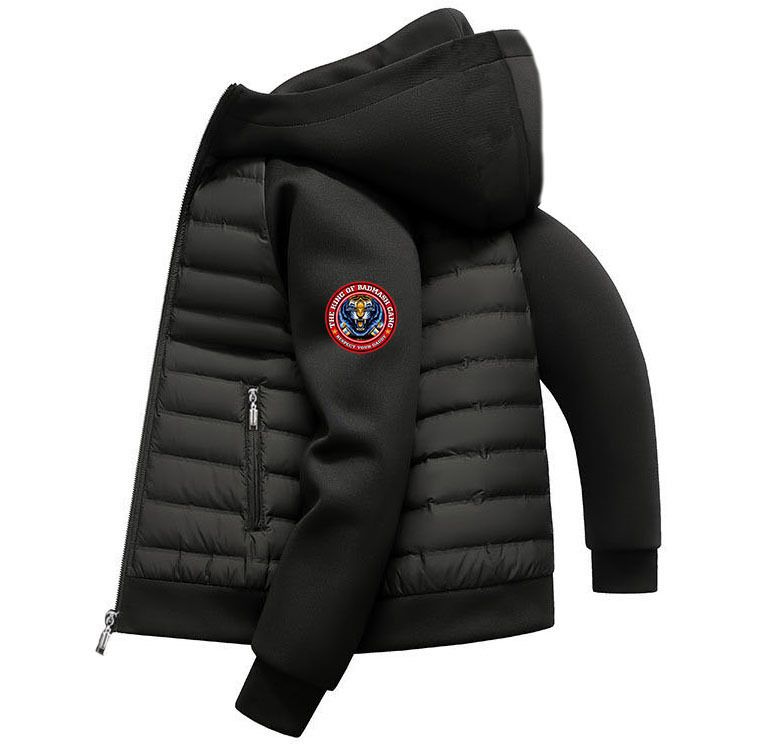 Abbigliamento uomo 25 nuovi cappotti invernali in cotone a coste con stampa di sigillo in gomma e leone rotondo da uomo_voghion.com