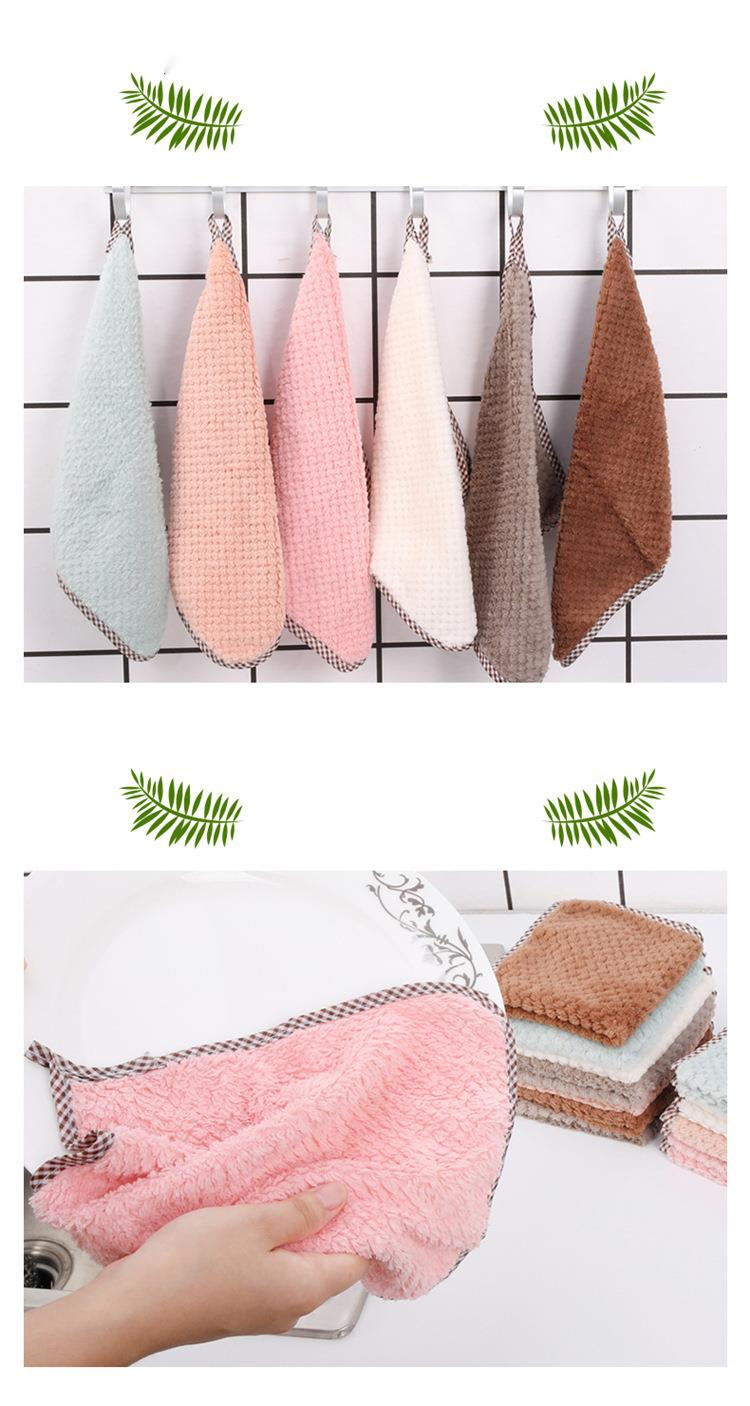 Antiaanbakolie, niet-pluizende vaatdoek, vlekverwijderaar, waterabsorptie, keukenschuursponsje, handdoek,_voghion.com