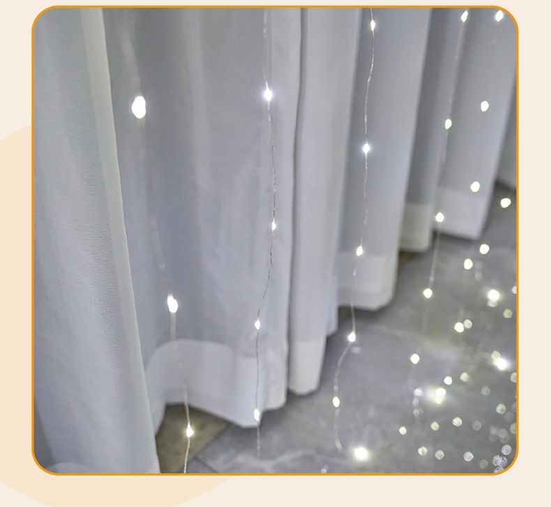 Luci a LED USB con telecomando e ganci, dimensioni 3x3 e 3x2, opzioni bianco caldo/colore/bianco, illuminazione decorativa per interni_voghion.com