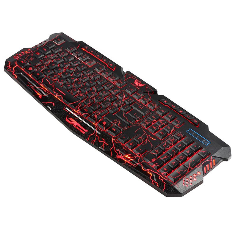 Noul set J60 English Cracked cu mouse colorat pentru joc și tastatură cu iluminare din spate în trei culori_voghion.com