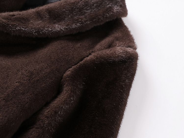 Herrenbekleidung Großer Nerzmantel Herren Trendy Ganzer Nerzmantel Winter Nerz Lockerer Pelz Goldener Nerzmantel Herren_voghion.com