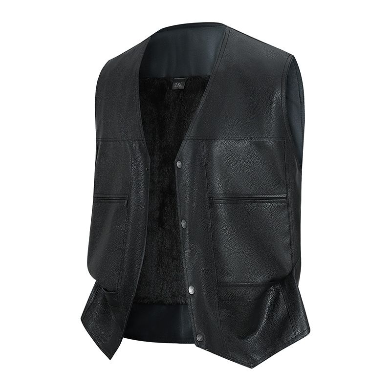 Nuovo gilet in pelle autunno inverno 2025, giacca da papà in stile coreano per uomini di mezza età e anziani, capospalla da uomo alla moda_voghion.com
