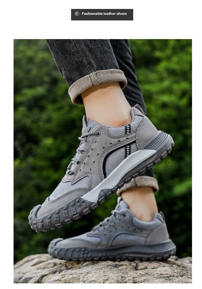 Herbst Freizeitschuhe Herrenmode Heiße Schuhe Herrenschuhe Atmungsaktive Turnschuhe Wandertrend Herrenschuhe Sport Outdoor Baustelle_voghion.com
