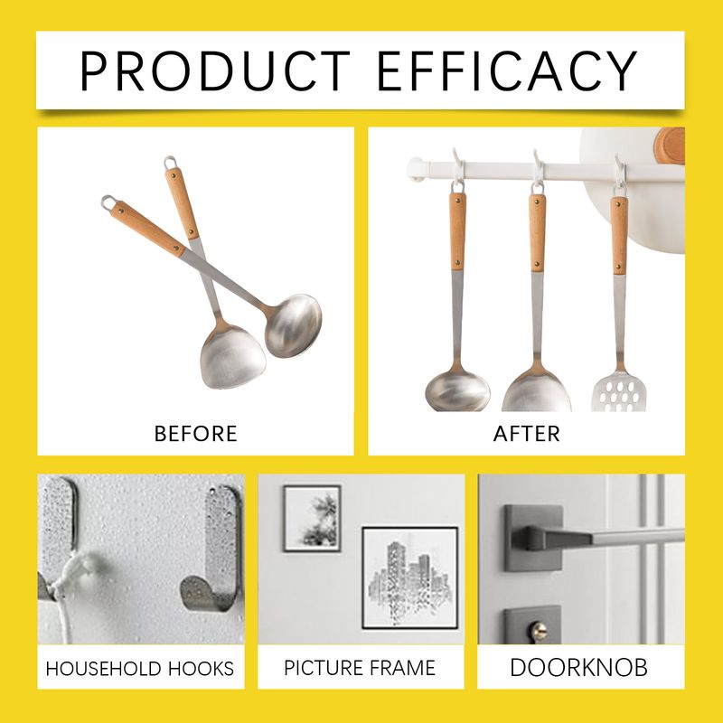 Jakehoe Multi-Purpose Nail-Free Wood Cermet Plastic Interior Decoration Easily Install Nail-Free Glue_voghion.com