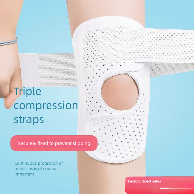 Meniscus Sports Thin Basketball Cycling Running Jump Rope Joint Adjustment Patella Injury Cross-Border Knee Pads_voghion.com