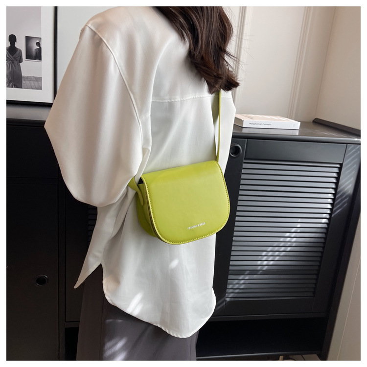 Borsa da donna Borsa a tracolla larga di fascia alta Borsa a tracolla versatile Borsa da donna semplice Borsa a tracolla singola da donna Borsa Macaron da donna_voghion.com