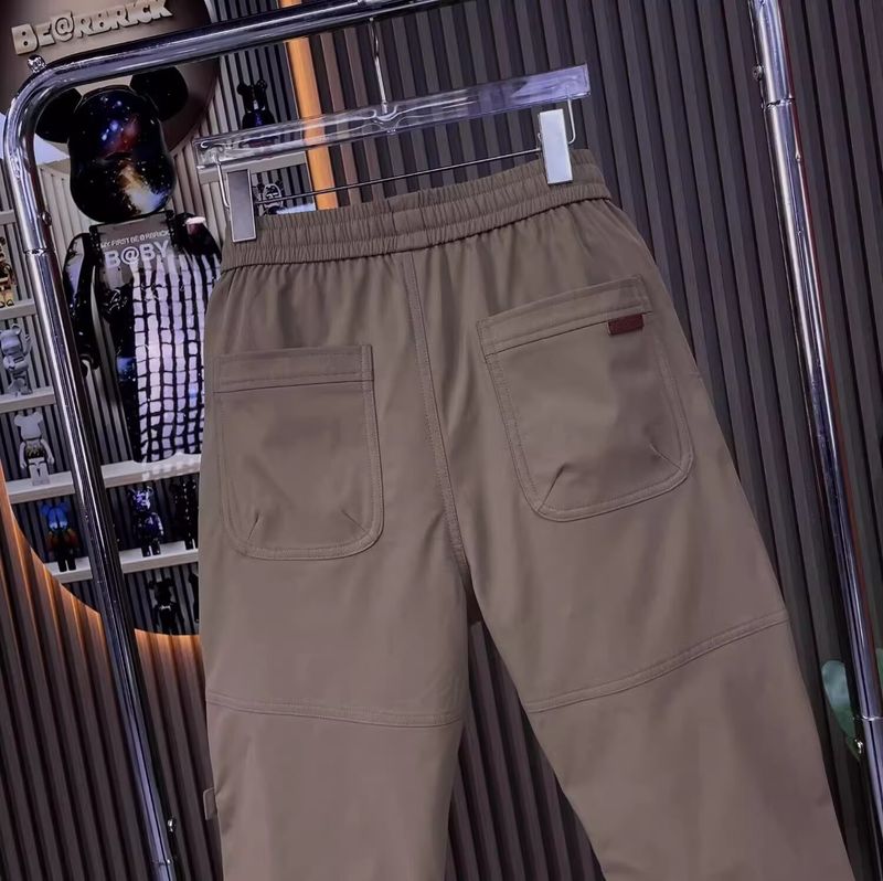 001 Spring And Autumn New Fashion Versatile Trendy Comfortable Cargo Men's Sports Outdoor Casual Loose Jogger Pants_voghion.com