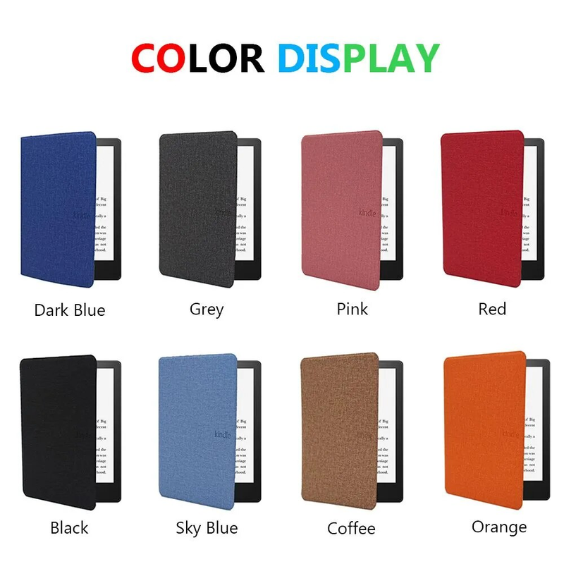 Wake/Sleep Protective Shell Smart Cover PU-nahkainen suojakotelo, 6,8 tuumaa Kindle Paperwhite 5:lle 11. sukupolvi 2021_voghion.com