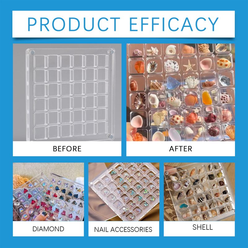 Jue Fish Acrylic Magnetic Shell Display Box Display Decorative Shells Multi-Functional Transparent Box_voghion.com